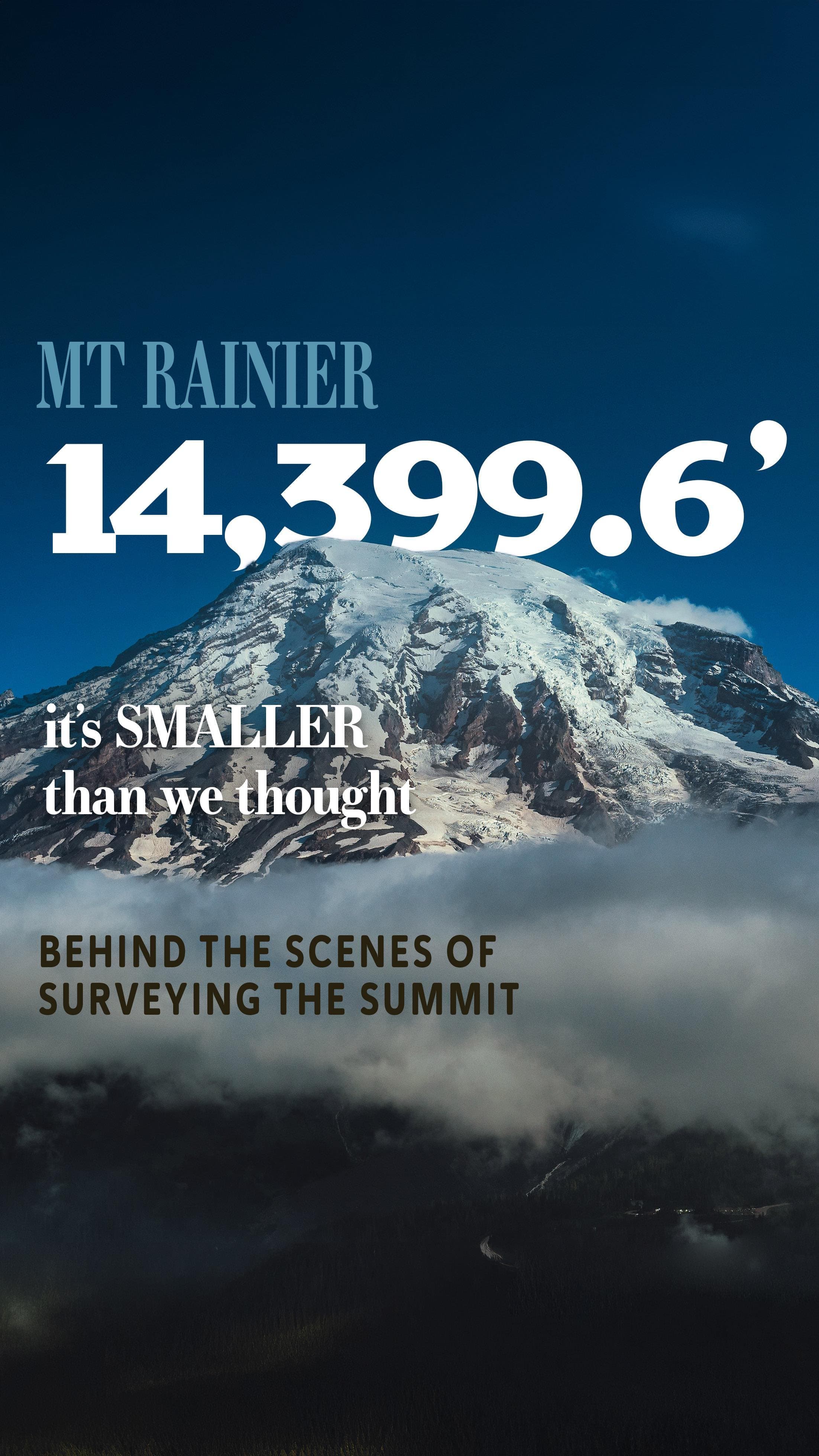 Rainier’s Old Summit Melted Away. The Mountain Has a New High Point.