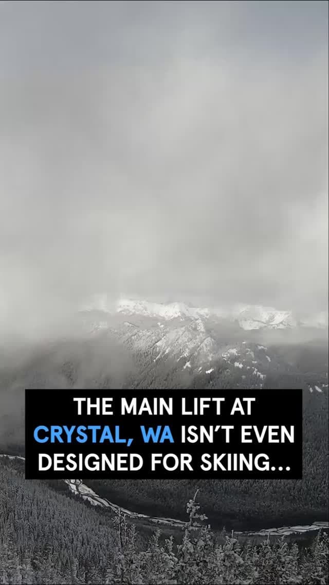 Crystal Mountain’s Gondola Hauls Views Fine—Skiers, Not So Much