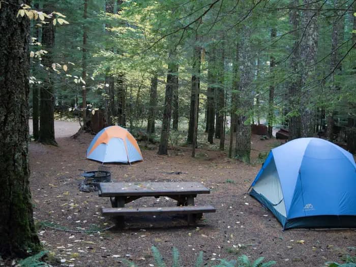 LOWER FALLS CAMPGROUND