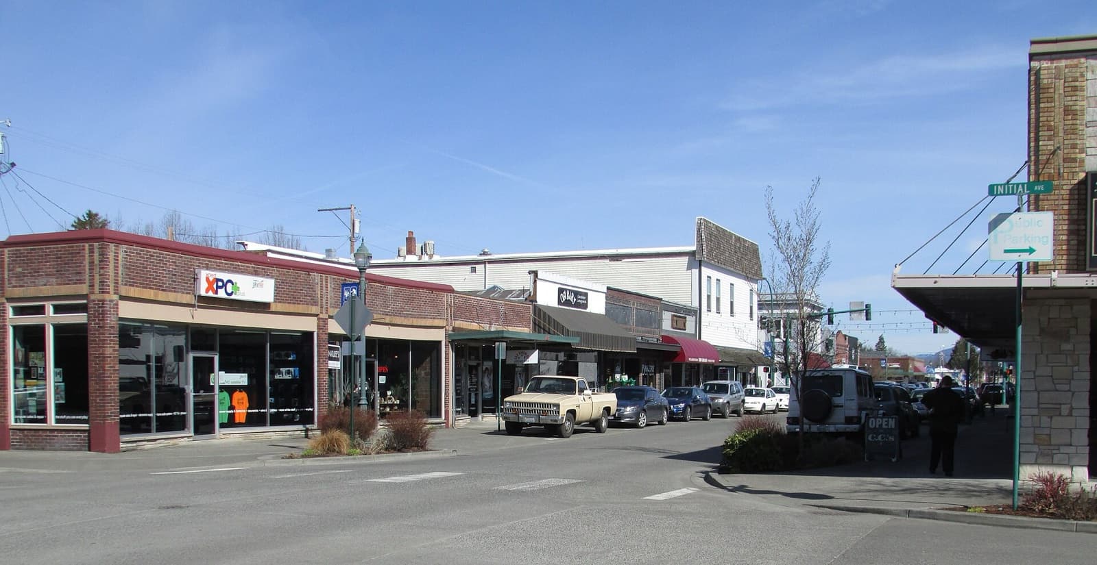 The 1500 block of Cole Street in downtown Enumclaw