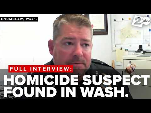 Chief Floyd Explains How Enumclaw Officers Found Oregon Homicide Suspect Dead in His Vehicle