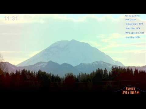 An Enumclaw Webcam Answers the Mountain Question, 24 Hours a Day