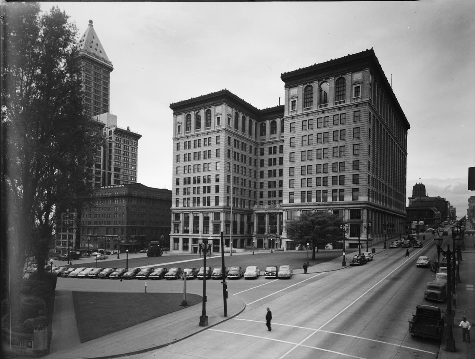 The King County Courthouse in Seattle, 1949