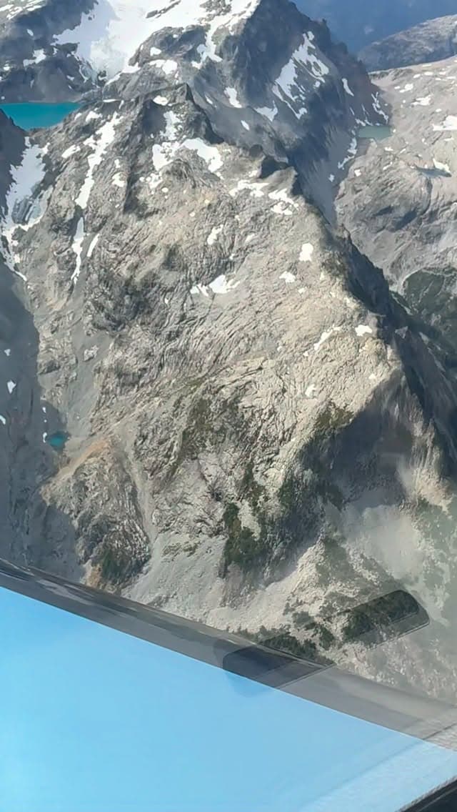 Aerial Video Captures Active Fire Smoke Hugging the Hills Above Greenwater