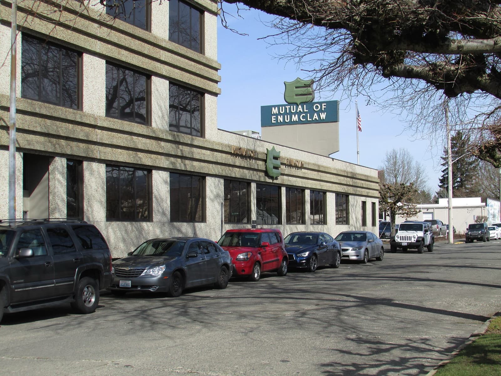 The Mutual of Enumclaw building in Enumclaw